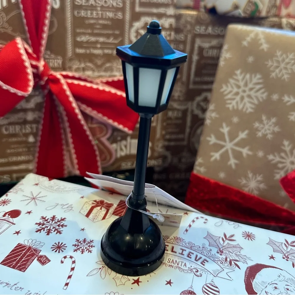 Target Bullseye Wondershop light post Christmas village store